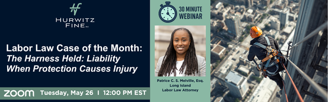 Topic Labor Law Case of the Month: The Harness Held: Liability When Protection Causes Injury Image