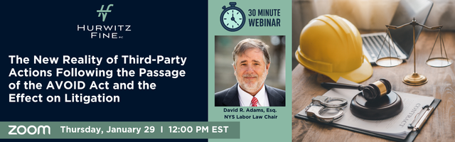 The New Reality of Third-Party Actions Following the Passage of the AVOID Act and the Effect on Litigation Image