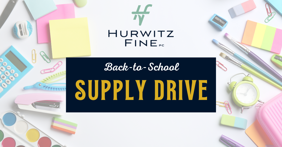 Hurwitz Fine's School Supply Drive Image