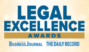 Hurwitz Fine P.C. selected by The Daily Record and Rochester Business Journal as the 2022 Legal Excellence honoree for Law Firm Diversity Image