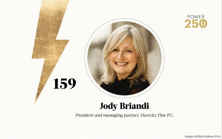 Jody Briandi Ranks #159 on Buffalo Business First’s 2024 Power 250 list Image